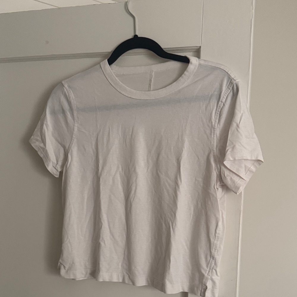 All yours cropped tee